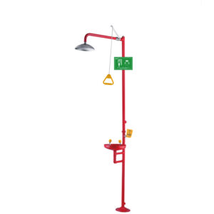 Combination-Emergency-Shower-Eye-Washer